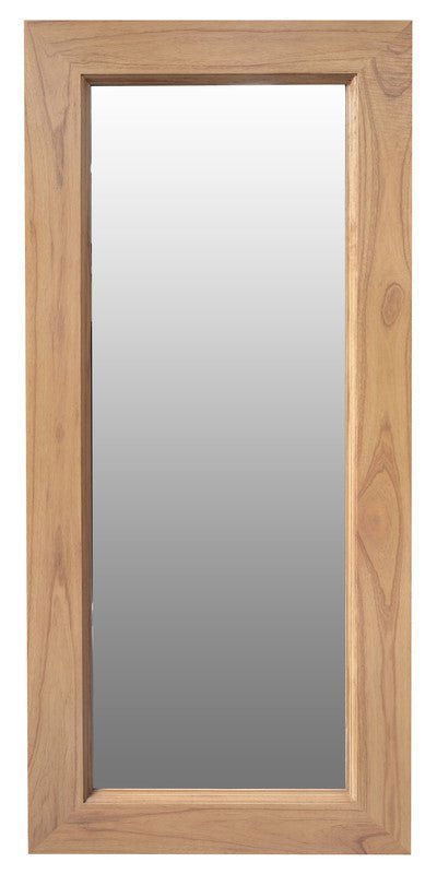 Manhattan Solid Timber Frame Standing Mirror - Nautral