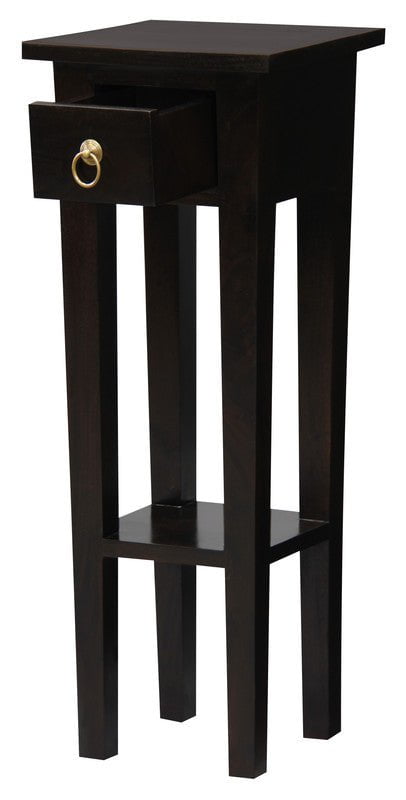 Ezra Straight Leg Plant Stand (Chocolate)