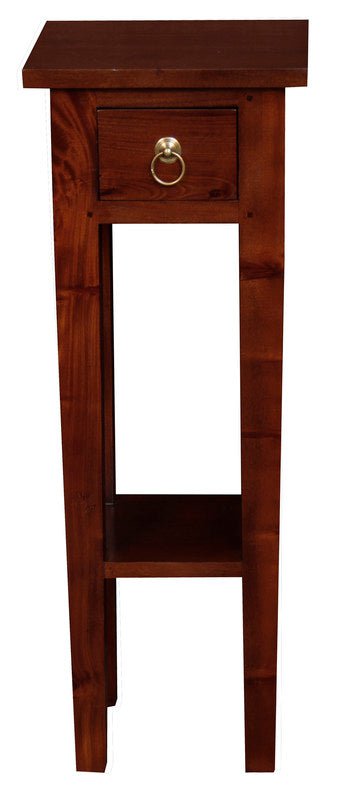 Ezra Straight Leg Plant Stand (Mahogany)