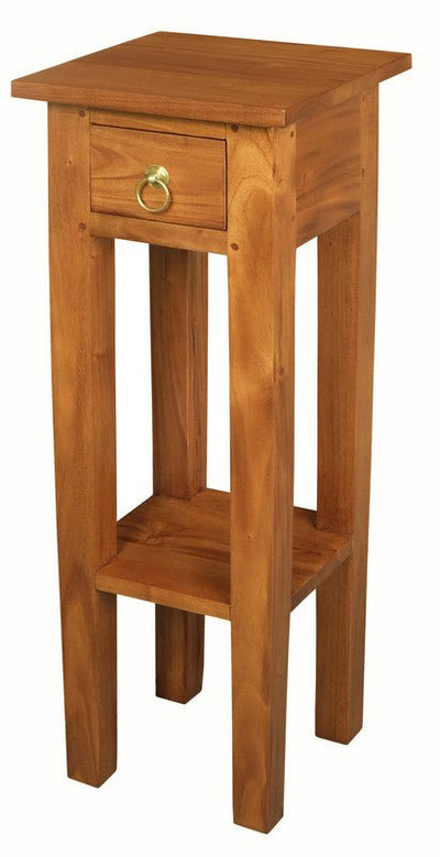 Tasmania Straight Leg Plant Stand (Light Pecan)