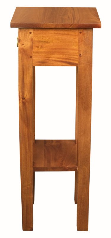 Tasmania Straight Leg Plant Stand (Light Pecan)