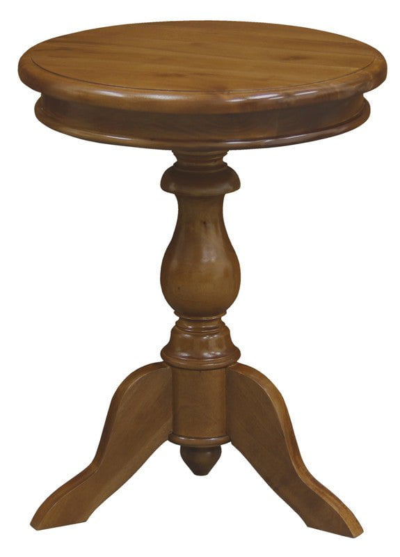 Milano Round Wine Table (Light Pecan)