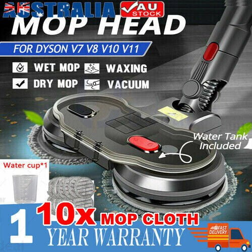 Electric Motorised Mop Head for Dyson V7 V8 V10 V11 V15 Cordless Vacuum Cleaners