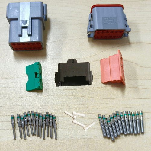 Deutsch DT 12-Way 12 Pin Electrical Connector Waterproof Plug Kit