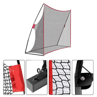 3M Huge Golf Practice Net Portable Hitting Swing Training Net Outdoor +Carry Bag