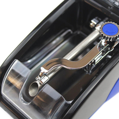 Ultra Slim Tube 8mm Automatic Cigarette Rolling Machine Electric Tobacco Blue