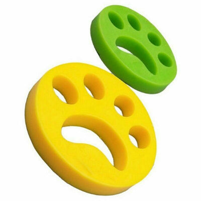 2 Pcs Pet Hair Remover Floating Fur Catcher Laundry Lint Dog CAT Washing Machine