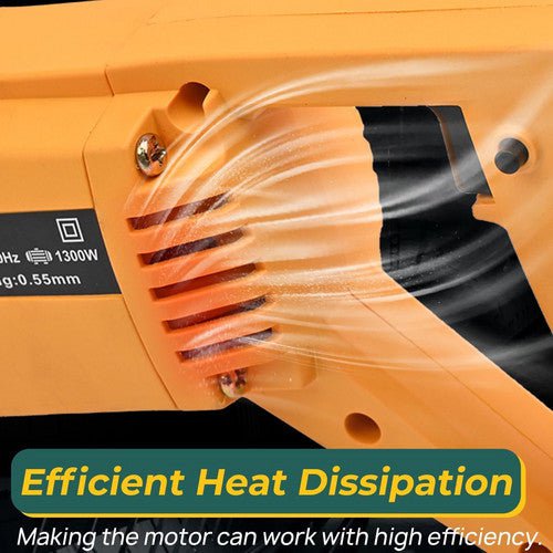 1800W Electric Concrete Vibrator 3600VPM 35mm Needle 2m Hose Cement Construct A