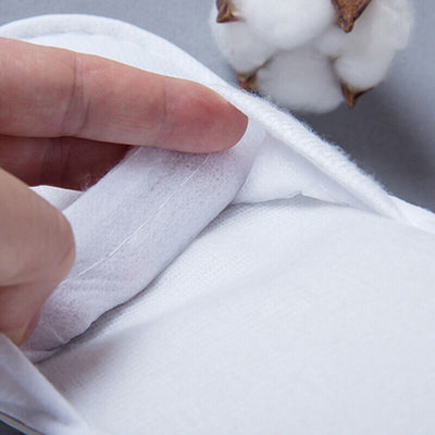 20Pairs Unisex White Disposable Slipper SPA Non-Slip Slippers Hotel Household