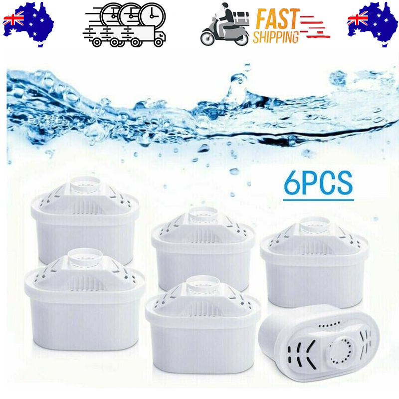 6 Pack BRITA Maxtra Plus Water Filter Jug Replacement Cartridges Refills AU