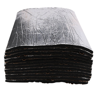 12PCS Car Engine Bay Bonnet Sound Deadener Noise Insulation Foam Proofing Heat