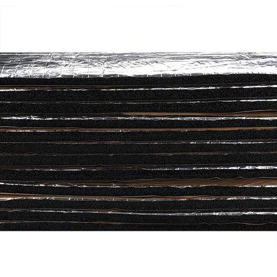 12PCS Car Engine Bay Bonnet Sound Deadener Noise Insulation Foam Proofing Heat