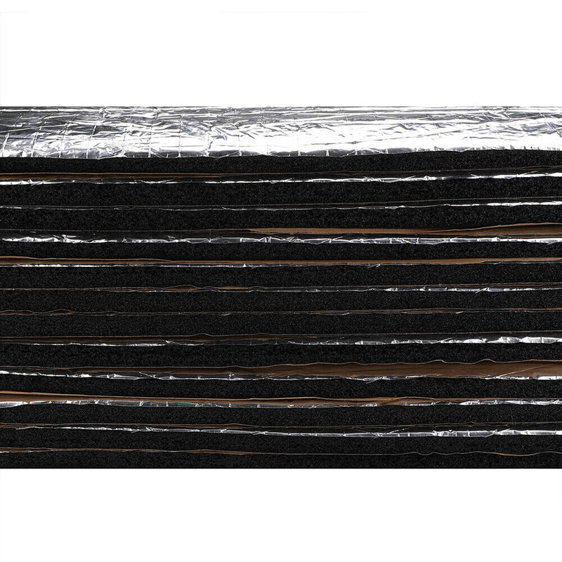 12PCS Car Engine Bay Bonnet Sound Deadener Noise Insulation Foam Proofing Heat