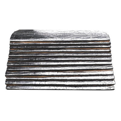 12PCS Car Engine Bay Bonnet Sound Deadener Noise Insulation Foam Proofing Heat