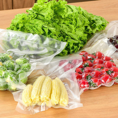 100X Vacuum Sealer Bags Precut Food Storage Saver Heat Seal Cryovac BPA-Free 15x25cm