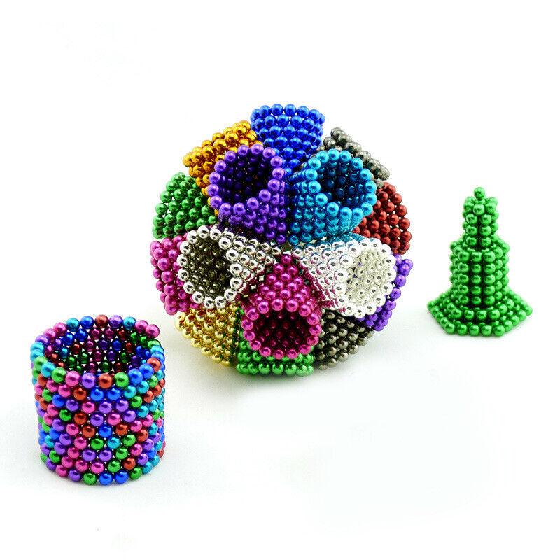 Up to 1000Pcs Building Block Stress Relief Ball Magnetic Magic Puzzle Balls Blocks
