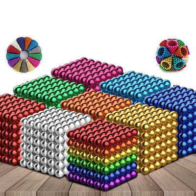 Up to 1000Pcs Building Block Stress Relief Ball Magnetic Magic Puzzle Balls Blocks
