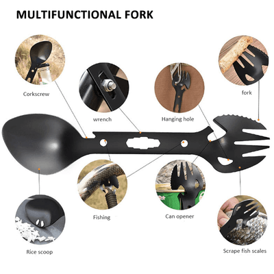 16in1 SOS Kit Outdoor Emergency Equipment Box For Camping Survival Gear