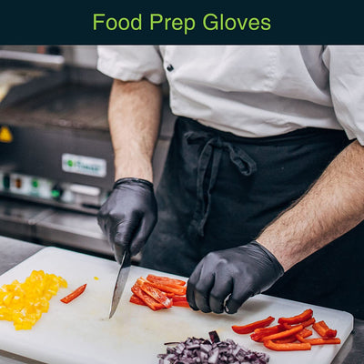 6g Flexible Disposable Nitrile Gloves For Mechanic Work Food Prepa 100pcs L