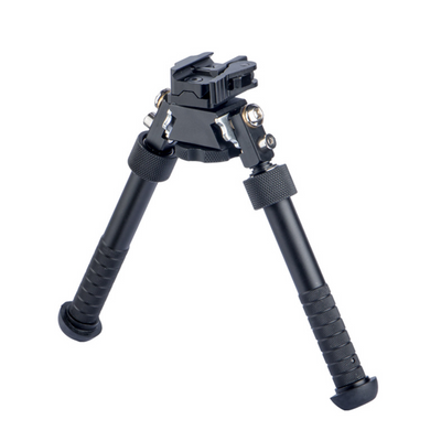 6.5- 9" Foldable QD Picatinny Rail Mount V8 Adjustable Bipod