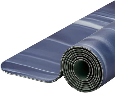 Sardine Sport Natural Rubber Yoga Mat, Extra 4.5mm, Thick & Large Mat, High-Density, Anti-Tear Blue(L1830* W680* H4.5mm)