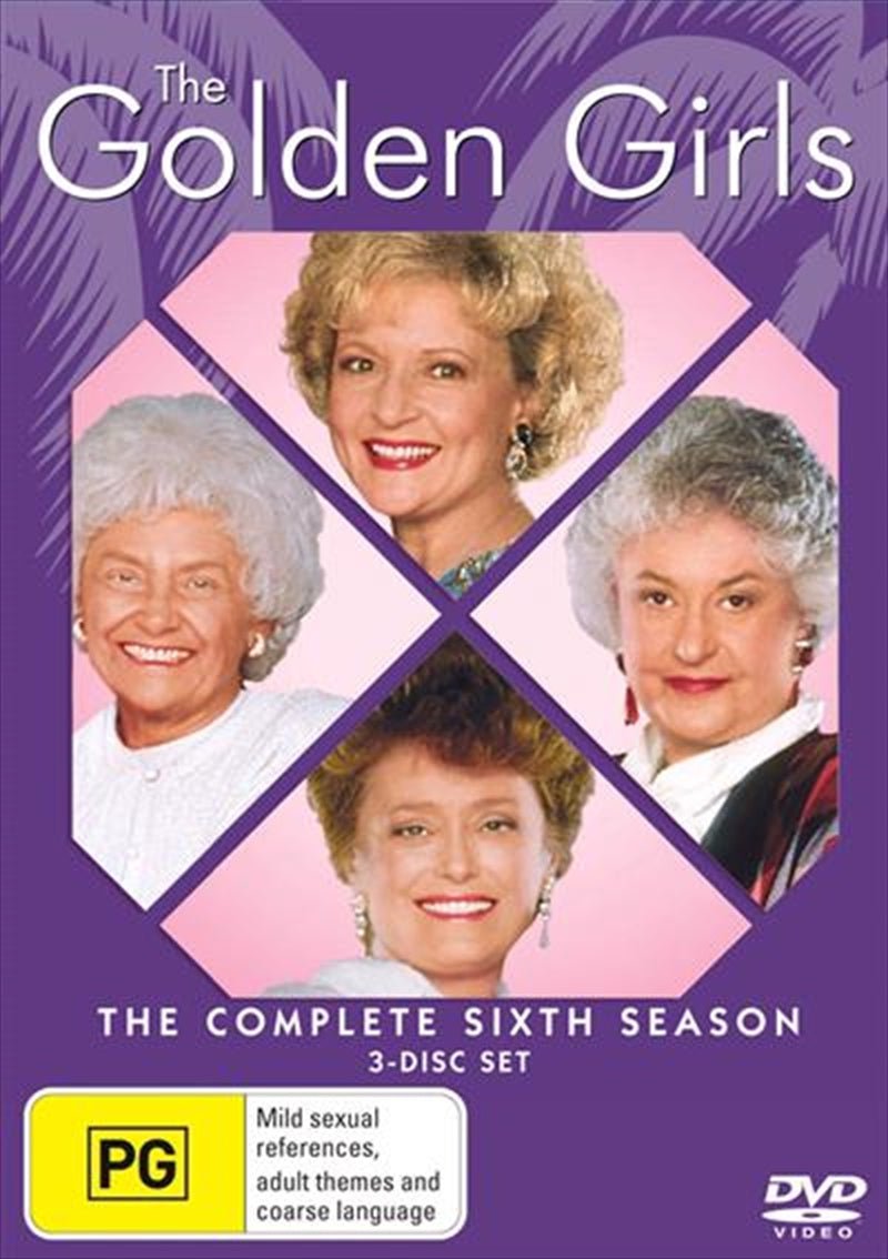 Golden Girls- The Complete Sixth Season, The DVD