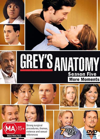 Grey's Anatomy - Season 05 DVD