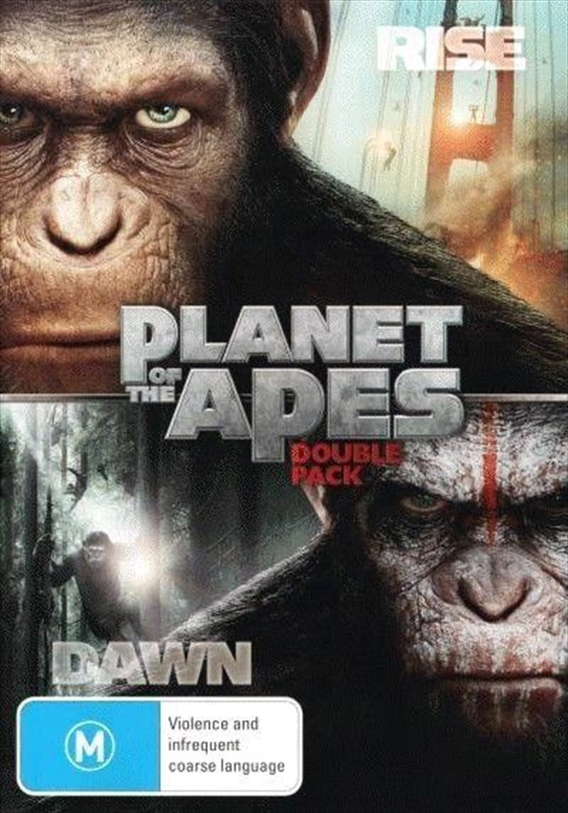 Rise Of The Planet Of The Apes / Dawn Of The Planet Of The Apes DVD