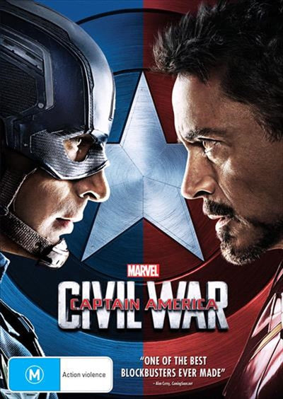 Captain America - Civil War DVD