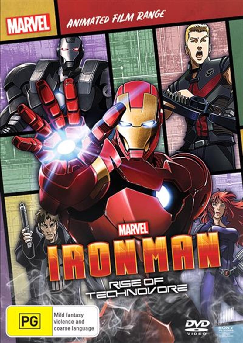 Iron Man - Rise Of Technovore | Marvel Feature Range DVD