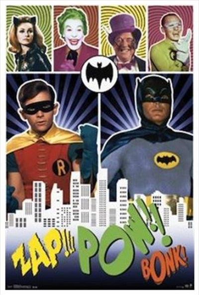 Batman Tv Show Pow Poster