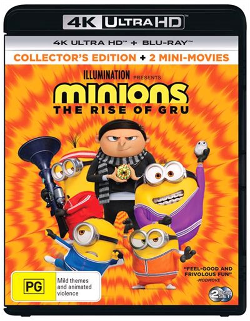 Minions - The Rise Of Gru | Blu-ray + UHD - Collector&