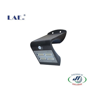 LAE 3.2W Solar LED Wall Light with PIR Sensor 6000K