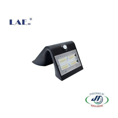 LAE 3.2W Solar LED Wall Light with PIR Sensor 6000K