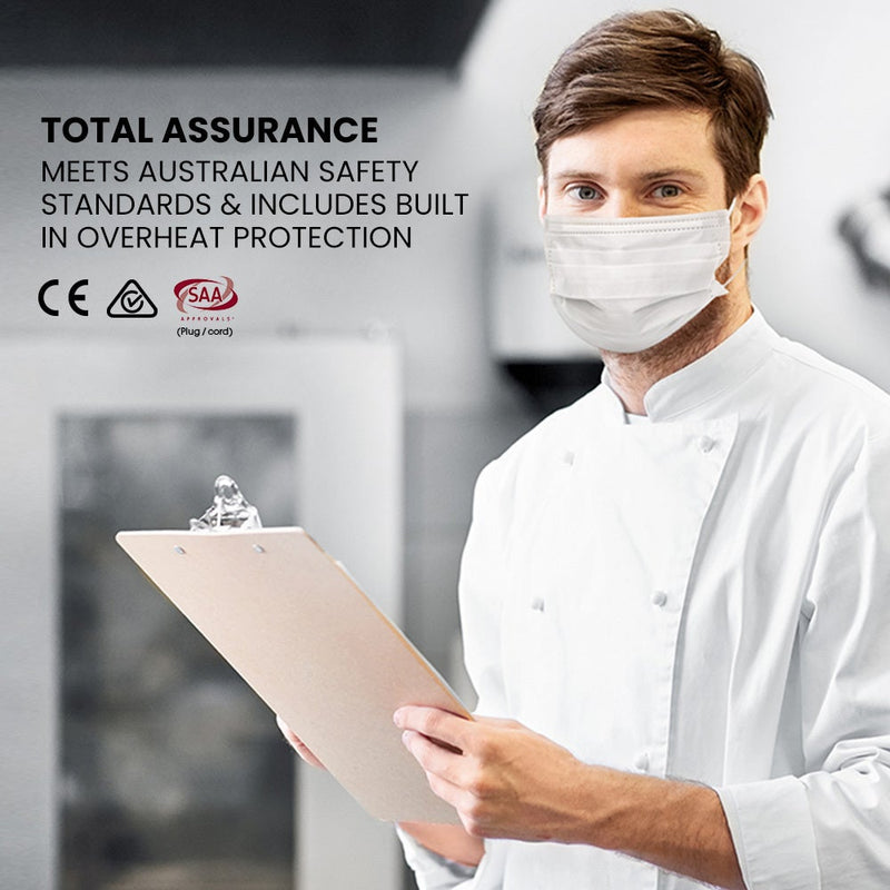 THERMOMATE 4400W Electric Griddle Commercial Grill Griller Pan Hot Plate Countertop Extra Large