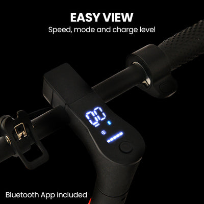 ALPHA Urban 10 Electric Scooter, 35km/h, Suspension, 35km Range, 10-Inch Wheels, Brushless Motor, Free APP, Motorised Commuter eScooter for Adults, Grey