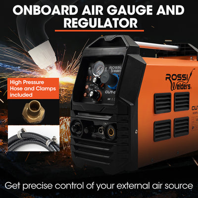ROSSI 60A Plasma Cutter, Non-Touch Pilot ARC for Easy Cuts of Painted or Rusty Metals, DC Inverter Cutting Machine