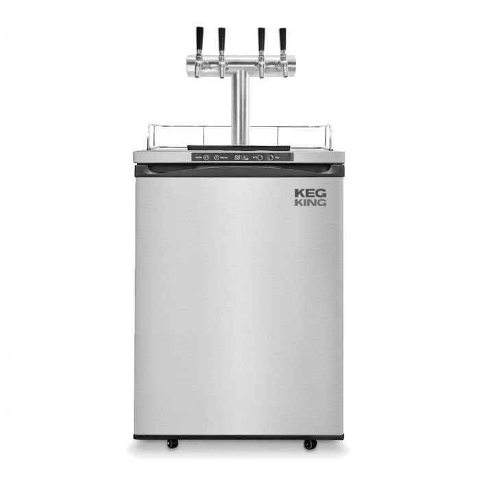 Keg King - Kegerator XL Prestige Quadurple Tap