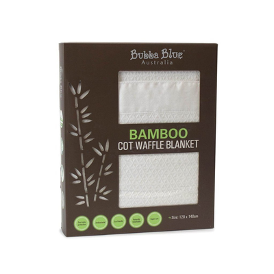 Bubba Blue New Bamboo Cot Waffle Blanket 54084