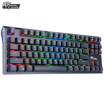 Royal Kludge RKG87 Dual Mode Mechanical Keyboard Black (Blue Switch)