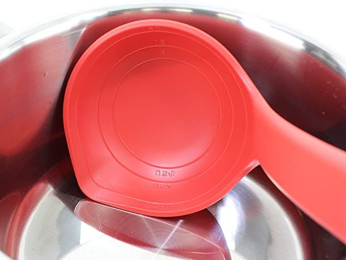 MARNA Tablespoon With Scale And Diversion Opening Red x3