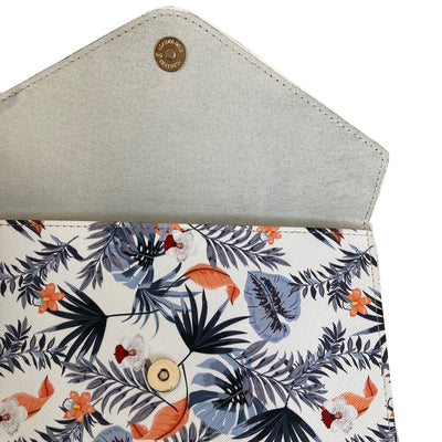 Envelope Clutch-Moonlight Palms