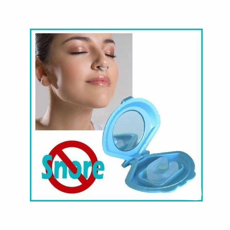 3x Anti Snoring Aid Nose Clips - Silicone Sleeping and Breathing Device