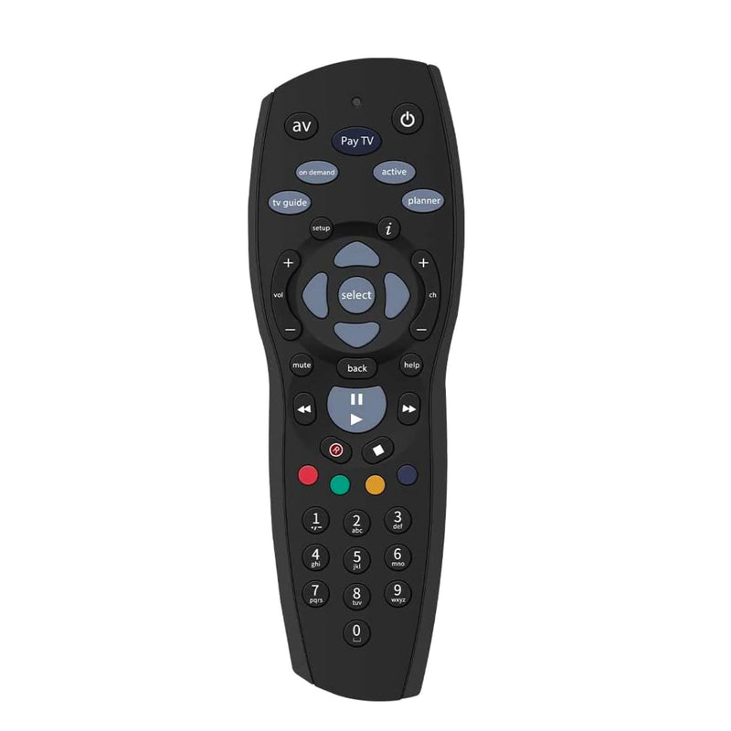 3x Tooleroo PayTV Remote Control Compatible with Foxtel MYSTAR SKY NZ - Black