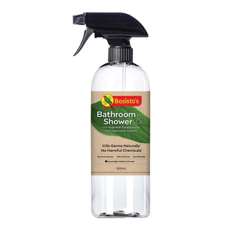 500ml Bathroom Shower Cleaner Bosisto&