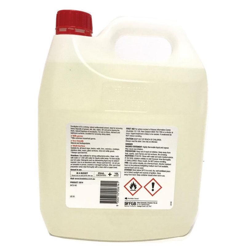 4L Commercial Cleaner Natural Bosisto&