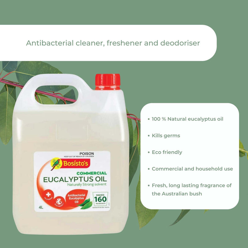 4L Commercial Cleaner Natural Bosisto&