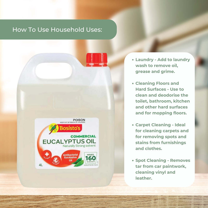 4L Commercial Cleaner Natural Bosisto&