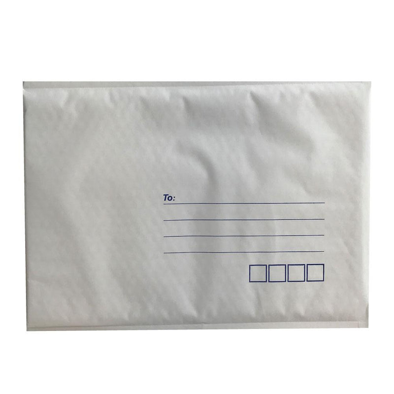 100x Tempest 215x280mm Bubble Mailers No.2 White Padded Eco Mail Bags Envelopes