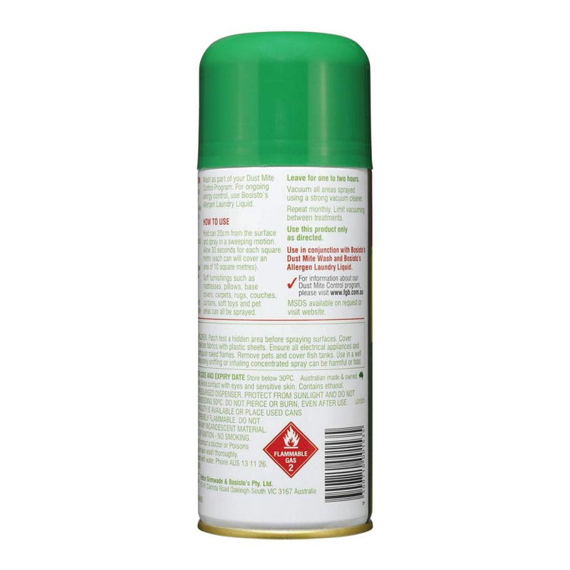 200g Dust Mite Spray Eucalyptus Bosisto&